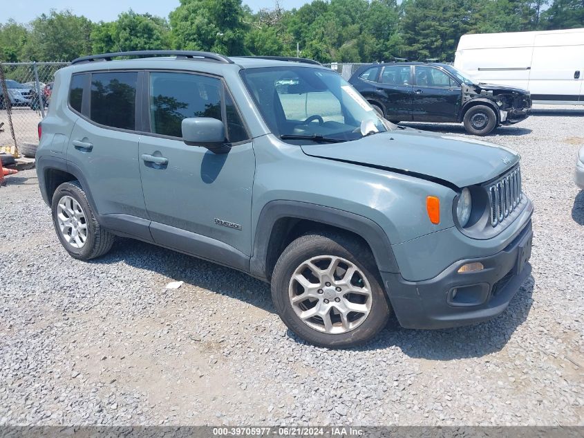 2017 JEEP RENEGADE LATITUDE 4X4