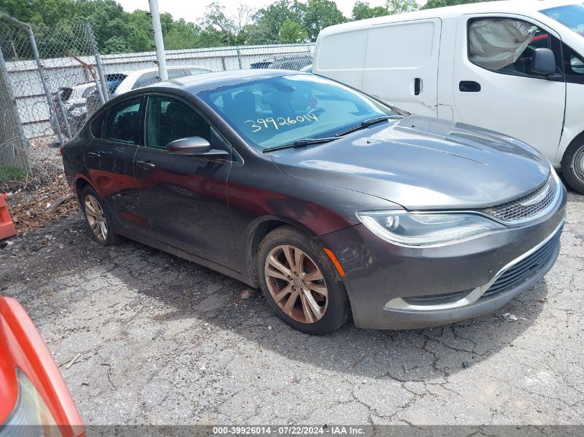 2015 CHRYSLER 200 LIMITED