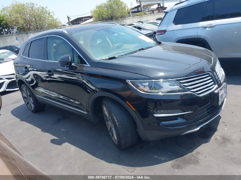 2015 LINCOLN MKC BLACK LABEL