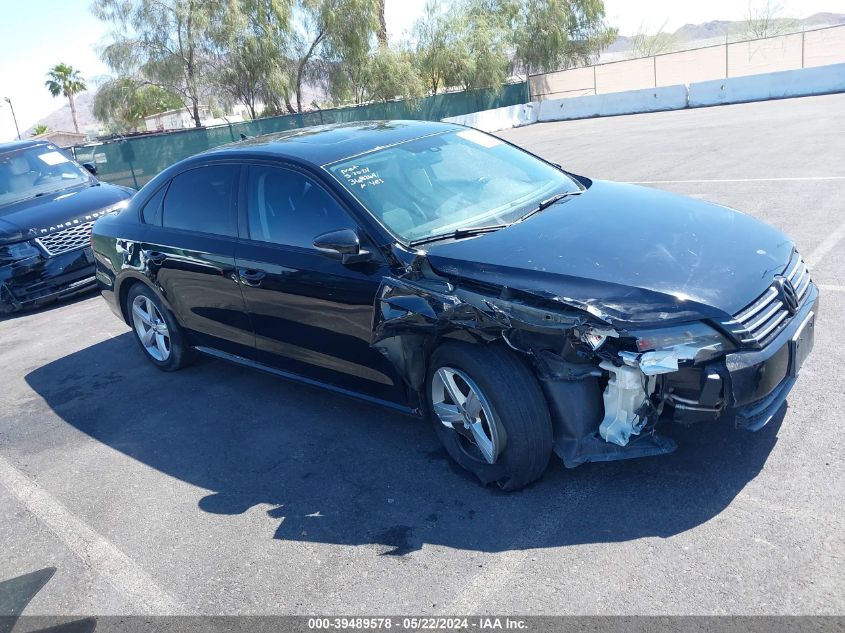 2012 VOLKSWAGEN PASSAT 2.5L SE