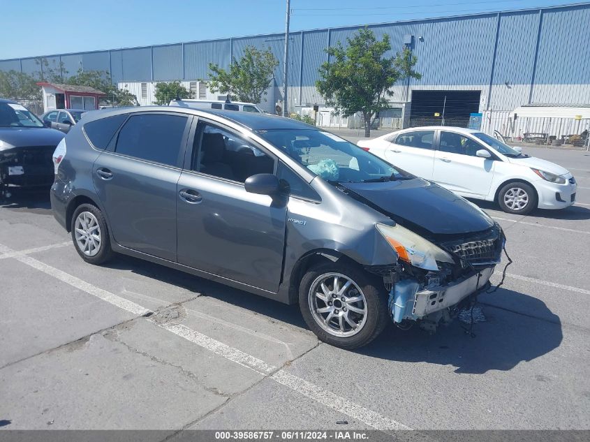 2012 TOYOTA PRIUS V TWO