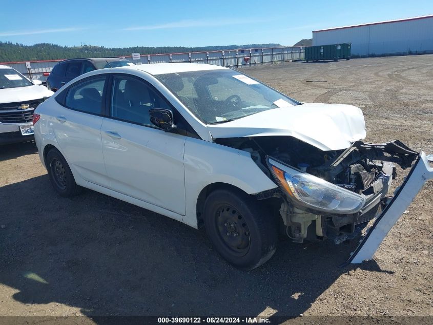 2016 HYUNDAI ACCENT SE