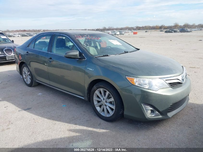 2014 TOYOTA CAMRY HYBRID XLE