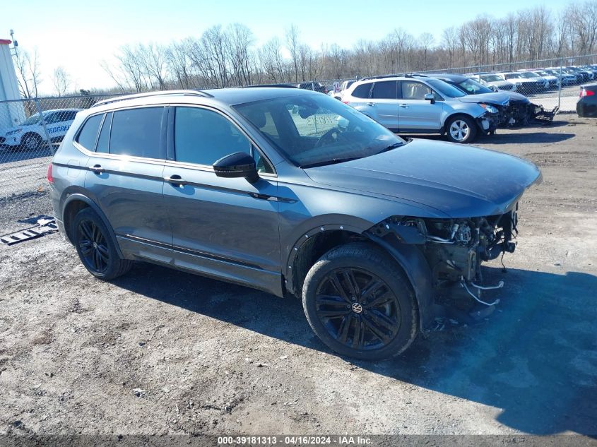 2022 VOLKSWAGEN TIGUAN 2.0T SE R-LINE BLACK