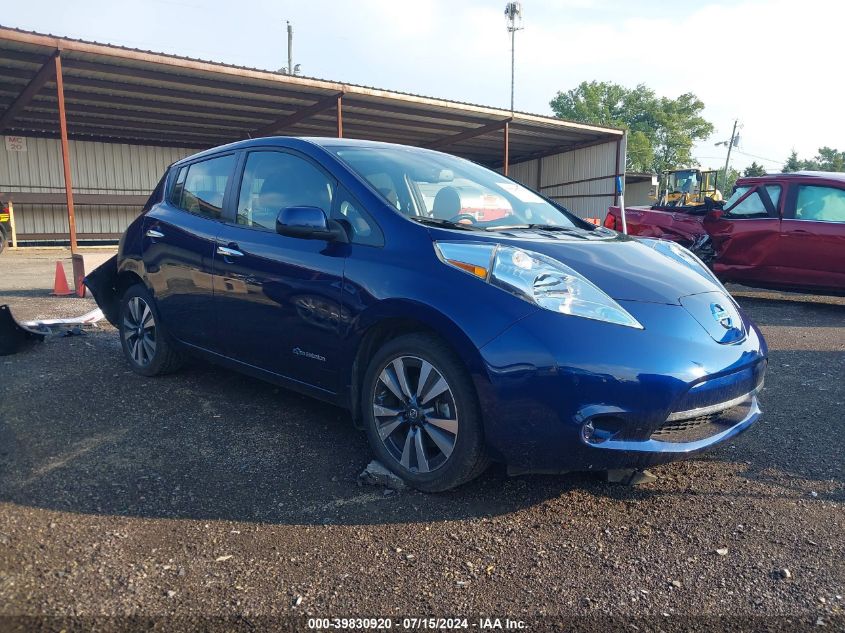 2017 NISSAN LEAF SV