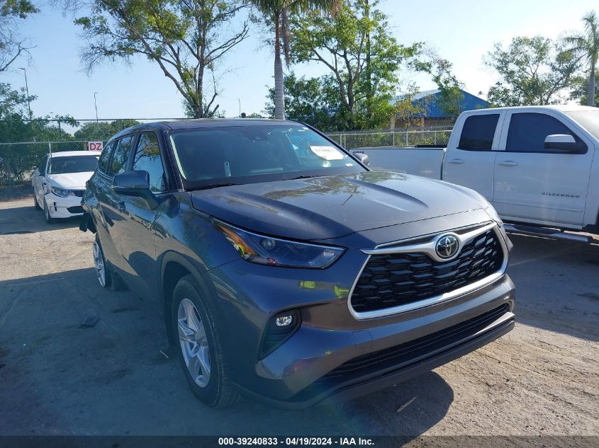 2023 TOYOTA HIGHLANDER LE