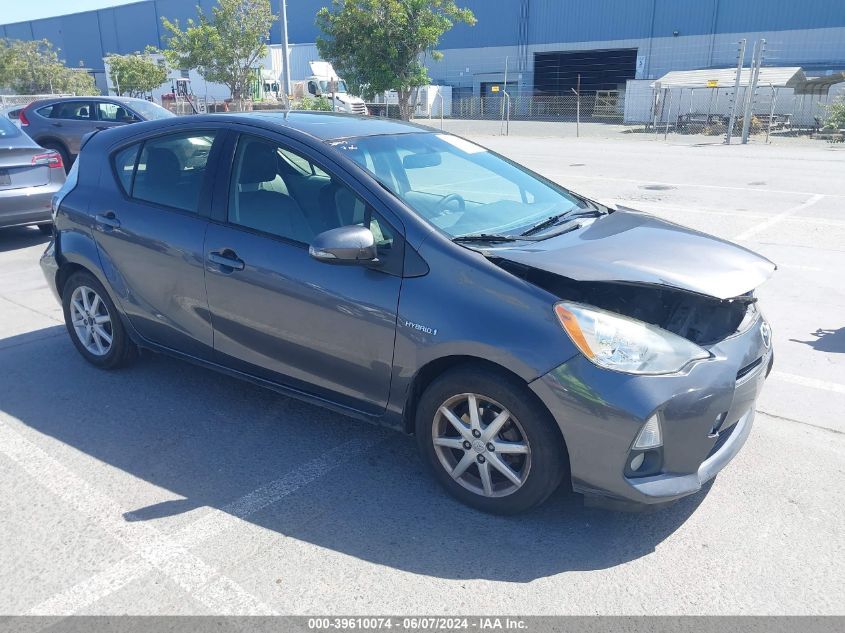 2012 TOYOTA PRIUS C FOUR