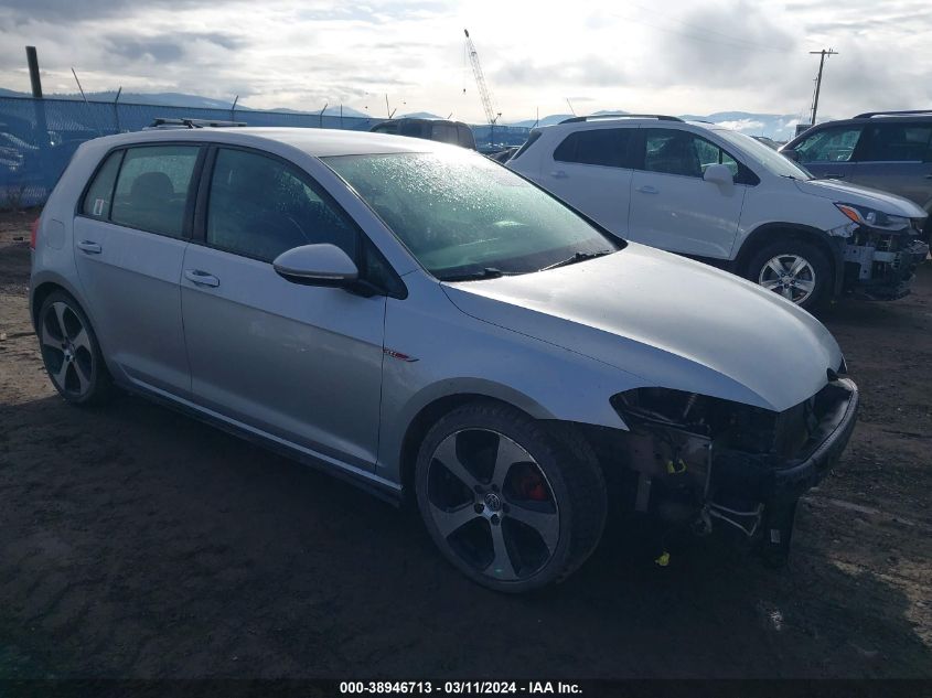 2015 VOLKSWAGEN GOLF GTI 2.0T S 4-DOOR