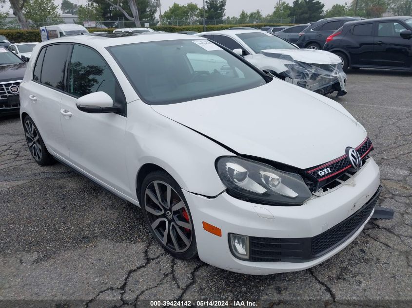 2012 VOLKSWAGEN GTI 4-DOOR AUTOBAHN