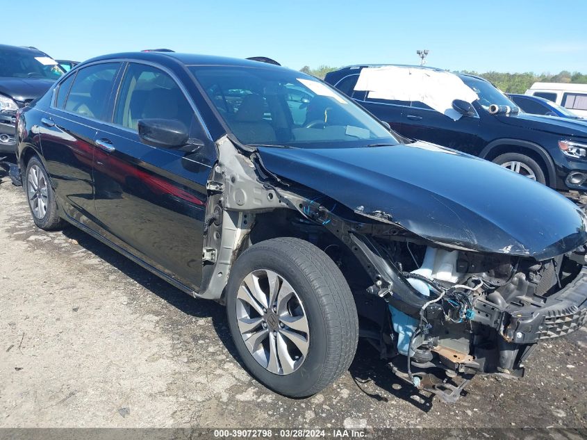 2015 HONDA ACCORD LX