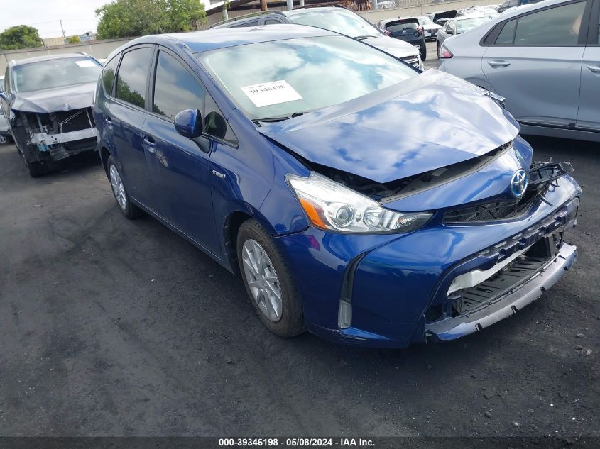 2016 TOYOTA PRIUS V FOUR