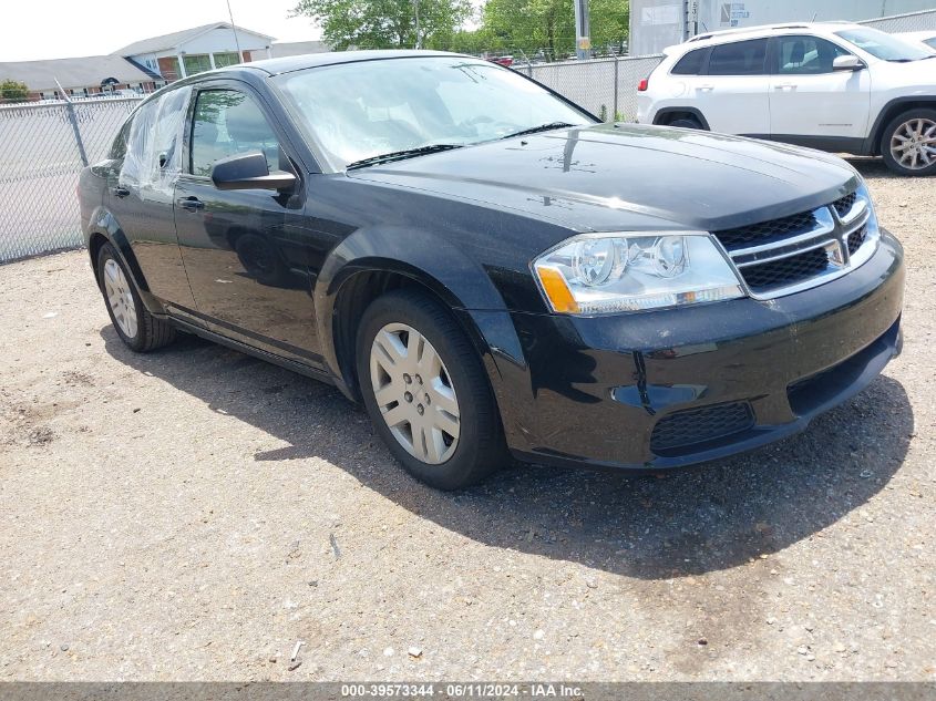 2012 DODGE AVENGER SE