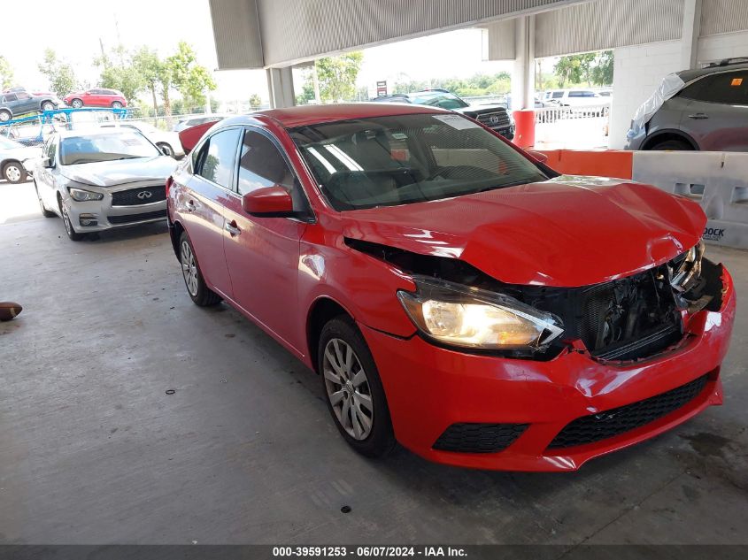 2017 NISSAN SENTRA SV