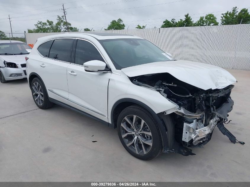 2022 ACURA MDX TECHNOLOGY PACKAGE