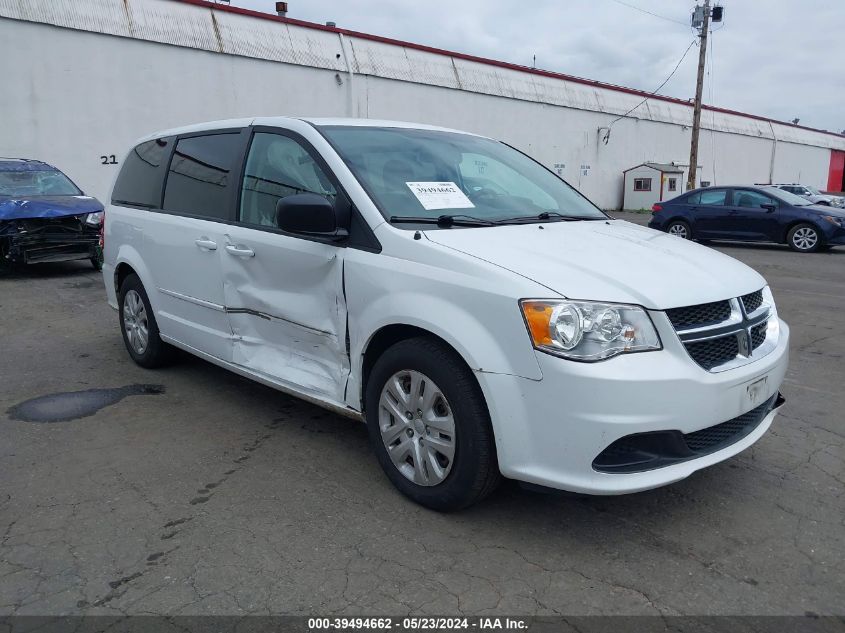 2016 DODGE GRAND CARAVAN SE