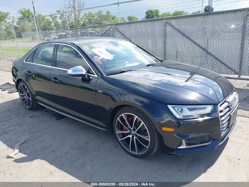 2018 AUDI S4 3.0T PREMIUM PLUS