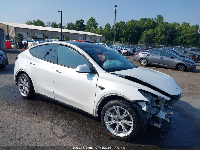 2022 TESLA MODEL Y LONG RANGE DUAL MOTOR ALL-WHEEL DRIVE