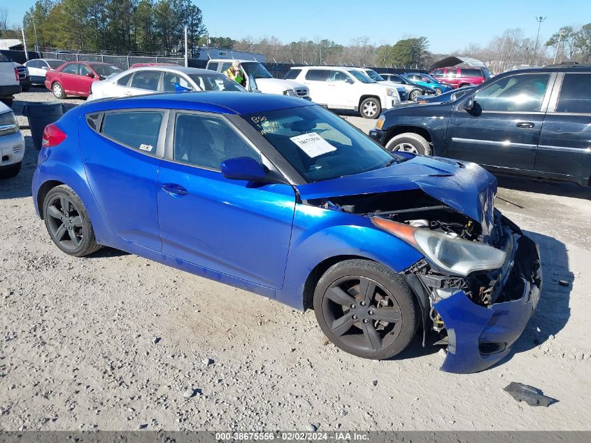 2014 HYUNDAI VELOSTER BASE W/BLACK