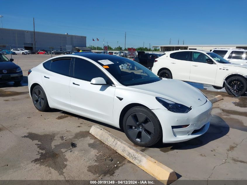 2023 TESLA MODEL 3 REAR-WHEEL DRIVE