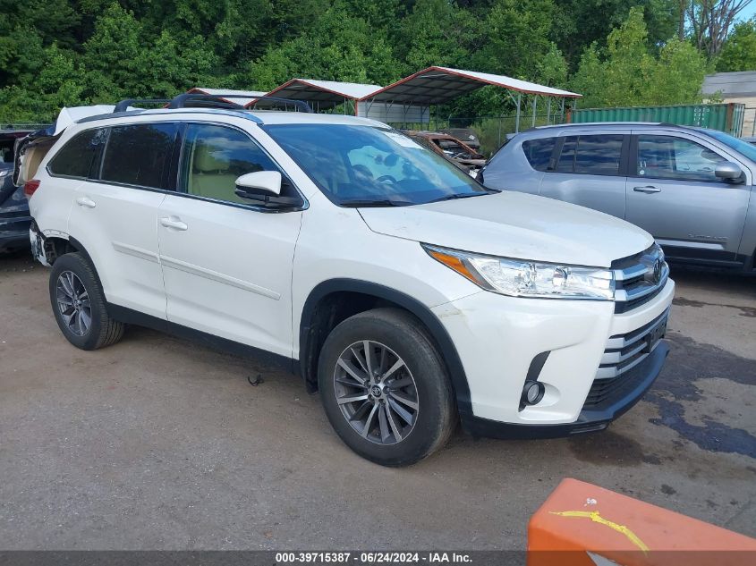 2019 TOYOTA HIGHLANDER XLE