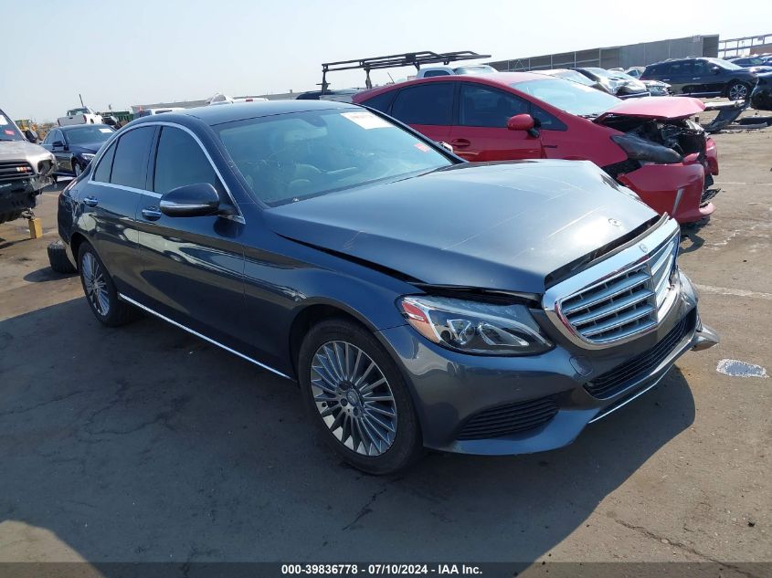 2015 MERCEDES-BENZ C 300 4MATIC