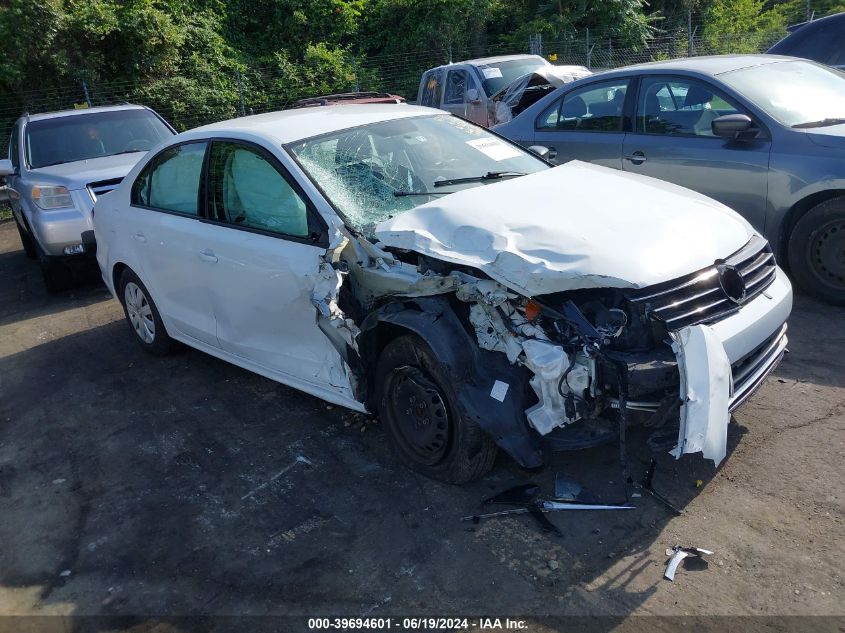 2015 VOLKSWAGEN JETTA S