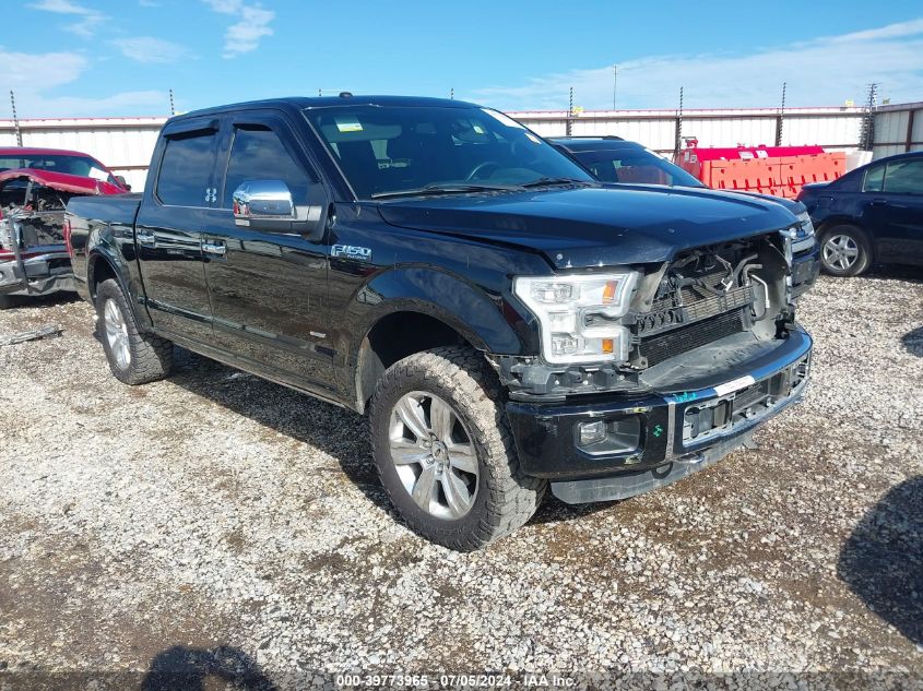 2016 FORD F-150 PLATINUM