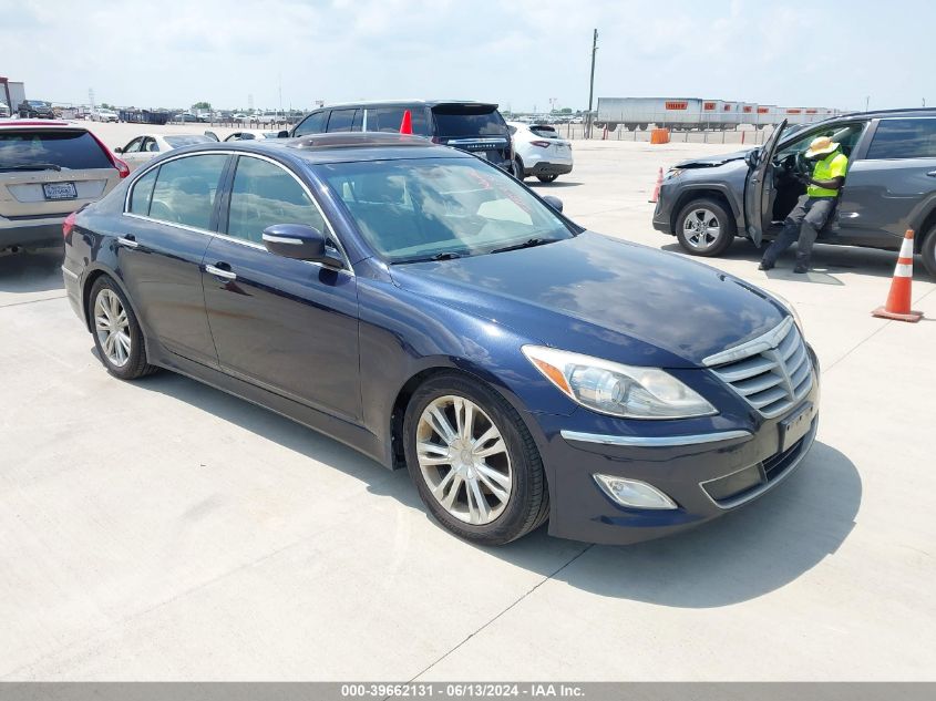 2012 HYUNDAI GENESIS 3.8