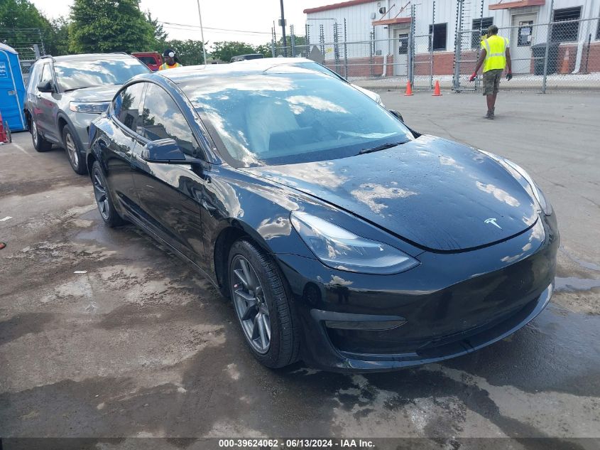 2022 TESLA MODEL 3 LONG RANGE DUAL MOTOR ALL-WHEEL DRIVE