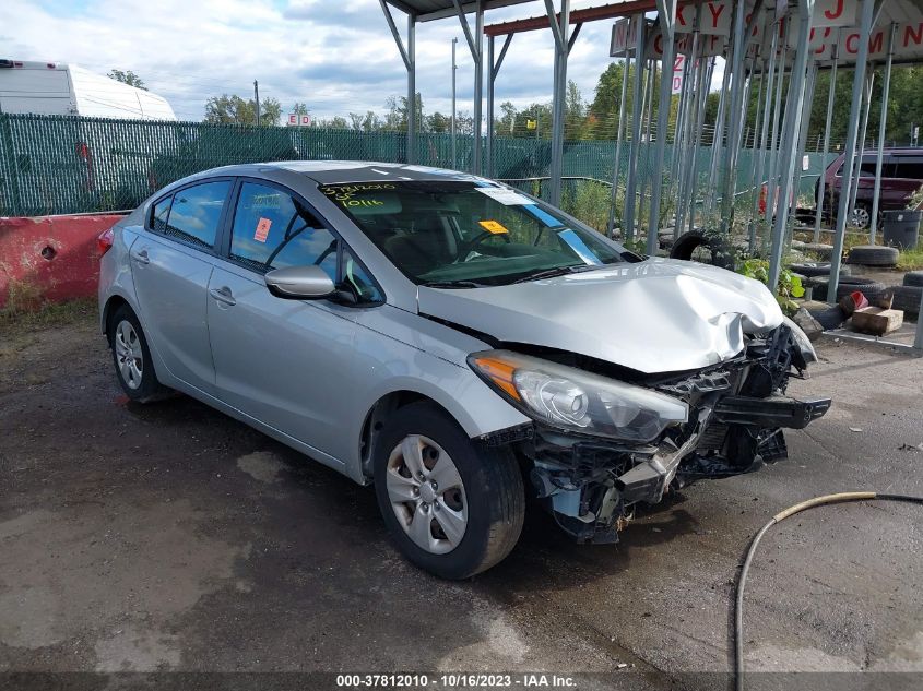 2016 KIA FORTE LX