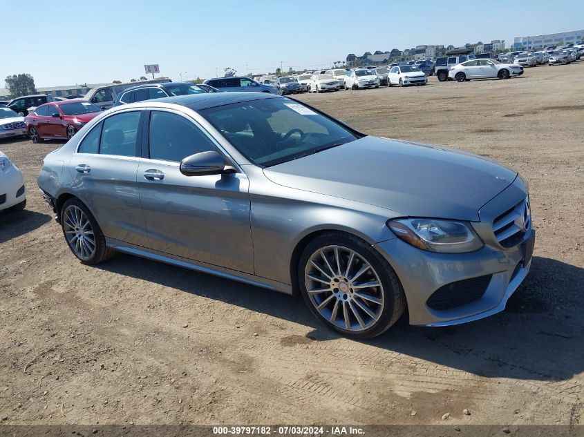 2016 MERCEDES-BENZ C 300 4MATIC/LUXURY 4MATIC/SPORT 4MATIC