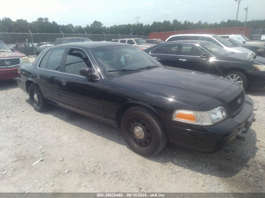 2011 FORD CROWN VICTORIA POLICE INTERCEPTOR