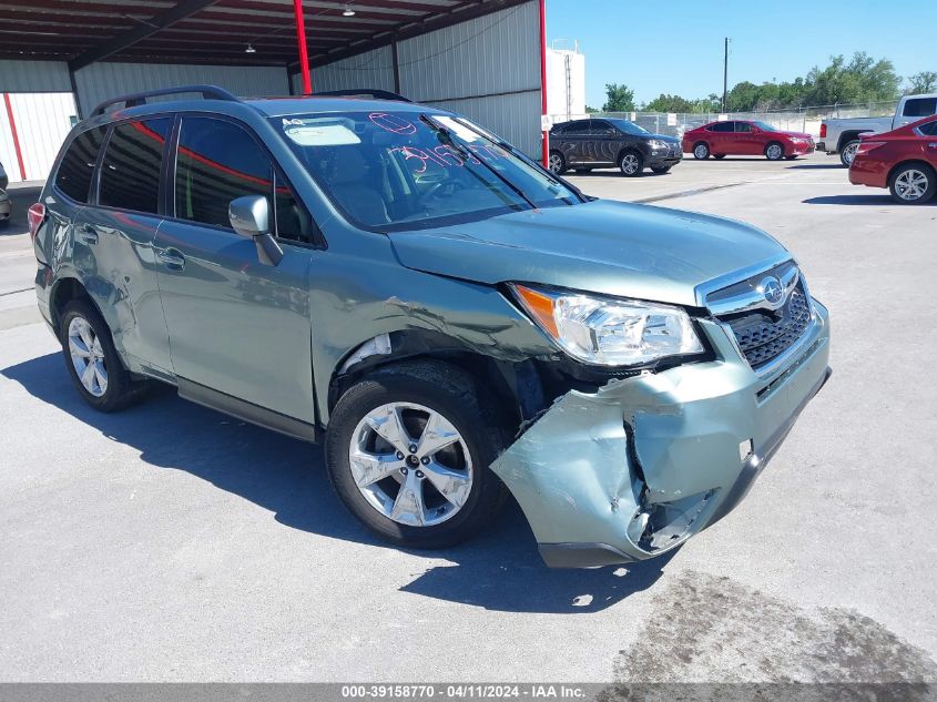 2016 SUBARU FORESTER 2.5I PREMIUM