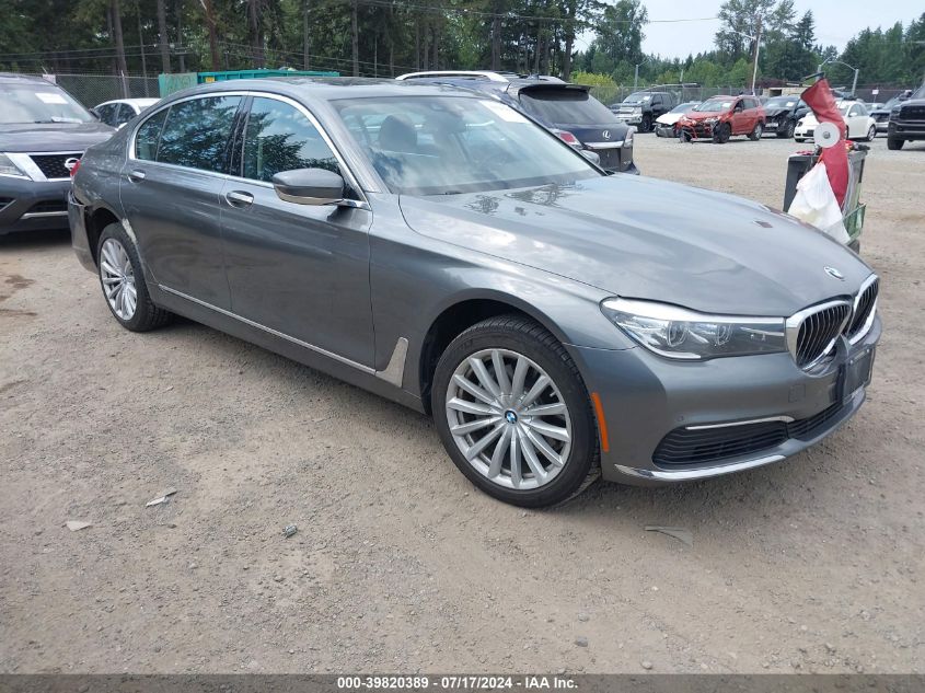 2019 BMW 740I