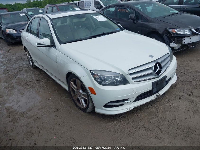 2011 MERCEDES-BENZ C 300 LUXURY 4MATIC/SPORT 4MATIC