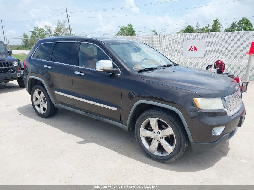 2012 JEEP GRAND CHEROKEE OVERLAND