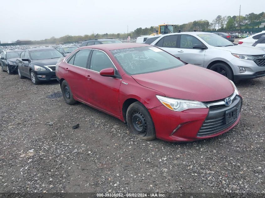 2015 TOYOTA CAMRY HYBRID LE