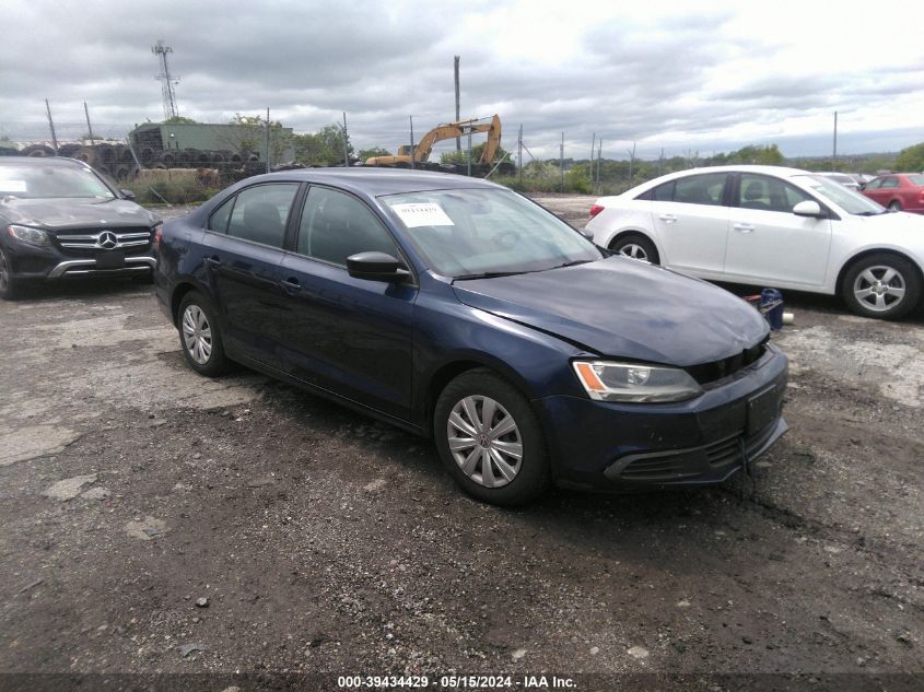 2013 VOLKSWAGEN JETTA 2.0L S