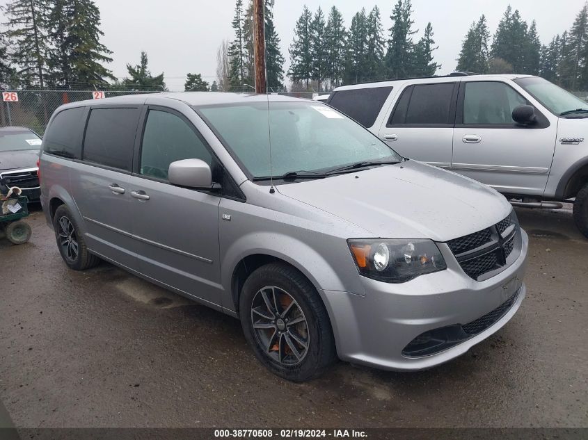 2014 DODGE GRAND CARAVAN SE 30TH ANNIVERSARY