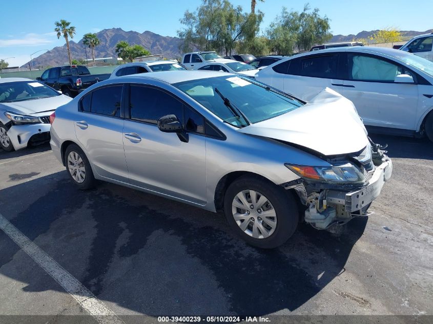 2012 HONDA CIVIC LX