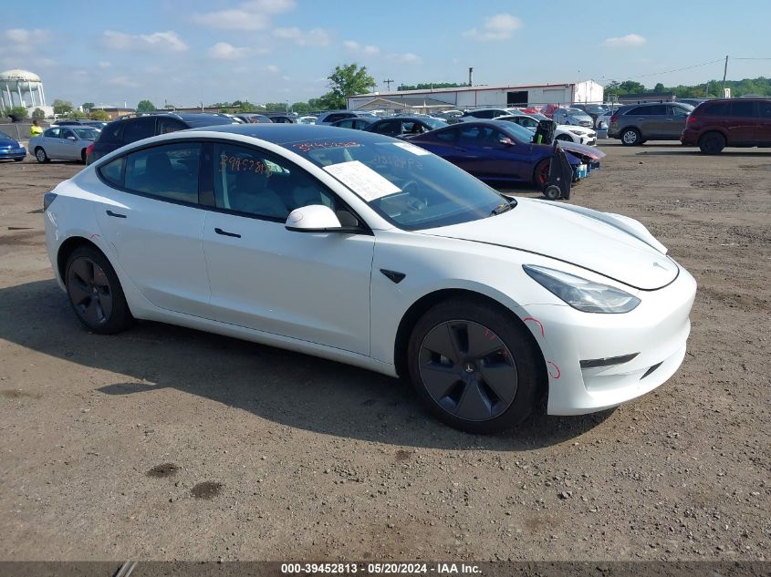 2023 TESLA MODEL 3 REAR-WHEEL DRIVE