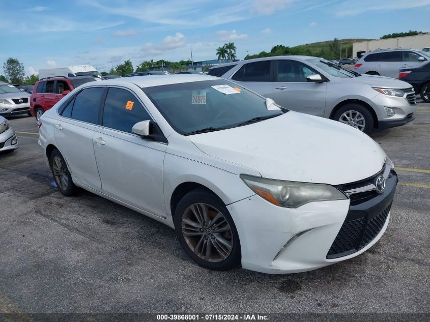 2016 TOYOTA CAMRY SE