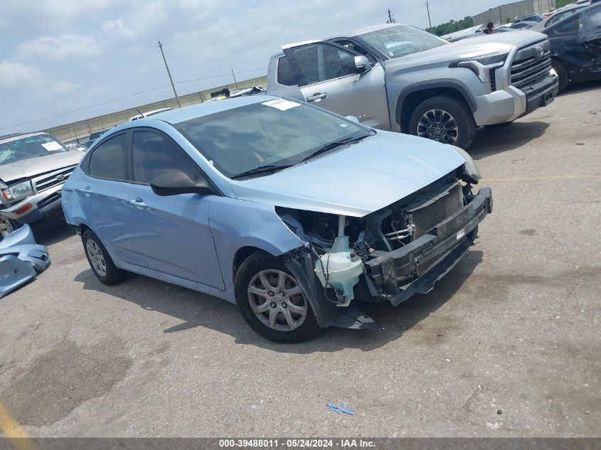 2012 HYUNDAI ACCENT GLS