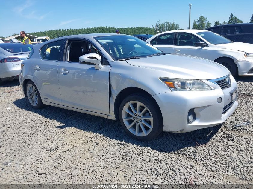 2012 LEXUS CT 200