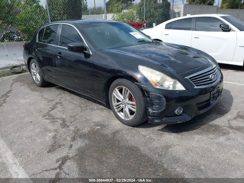 2010 INFINITI G37 JOURNEY