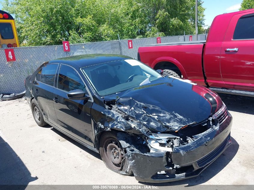 2014 VOLKSWAGEN JETTA 2.0L S