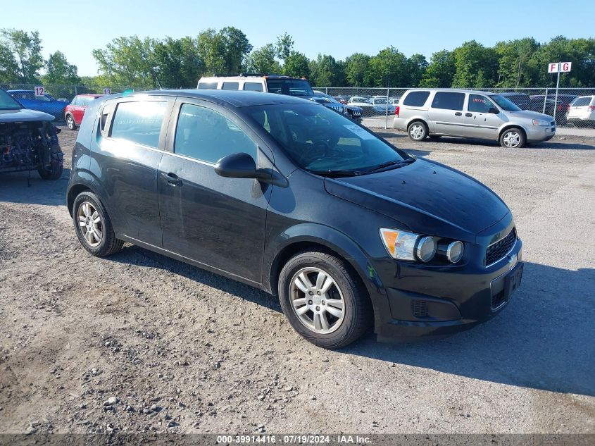 2013 CHEVROLET SONIC LT MANUAL