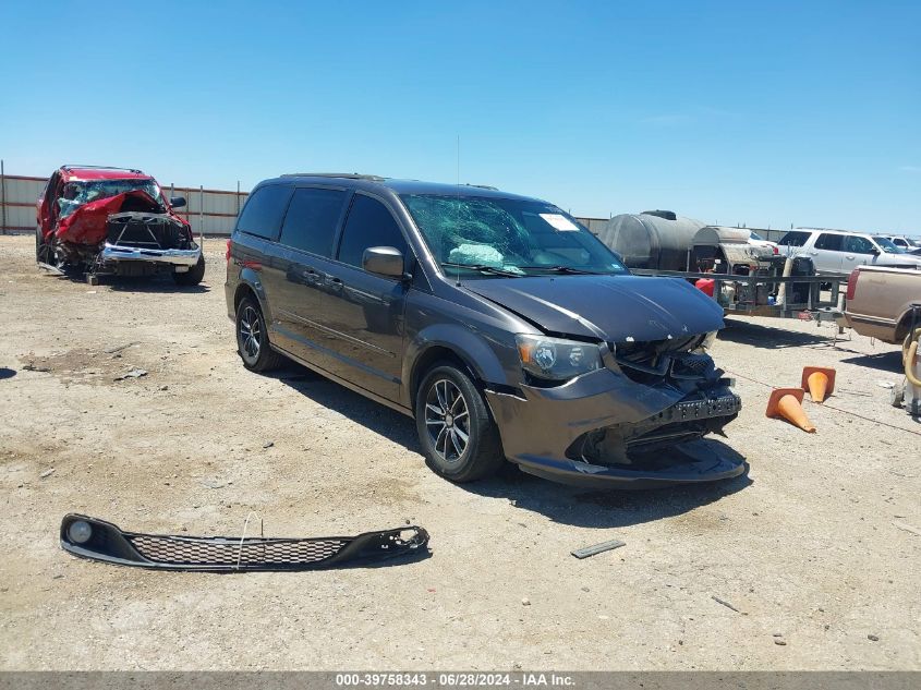 2017 DODGE GRAND CARAVAN GT