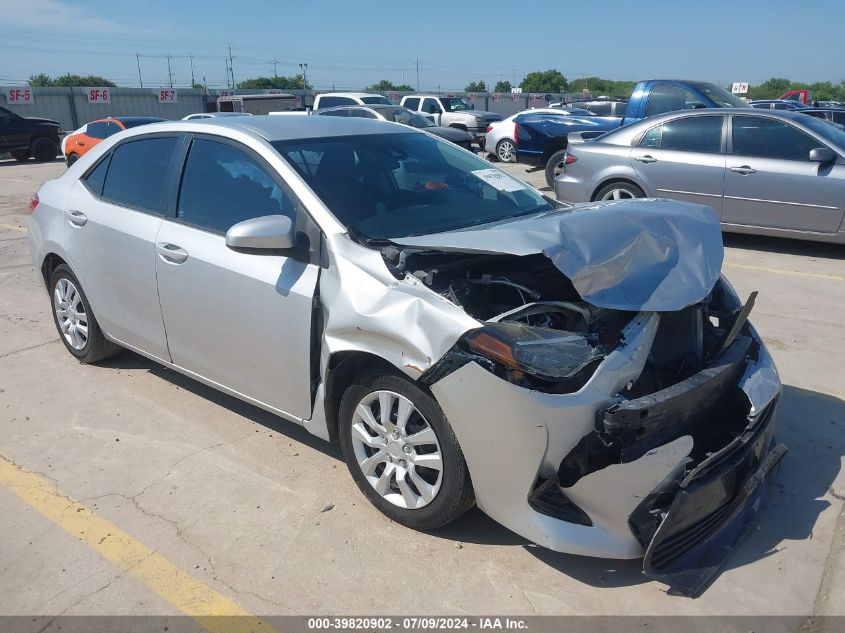 2017 TOYOTA COROLLA LE