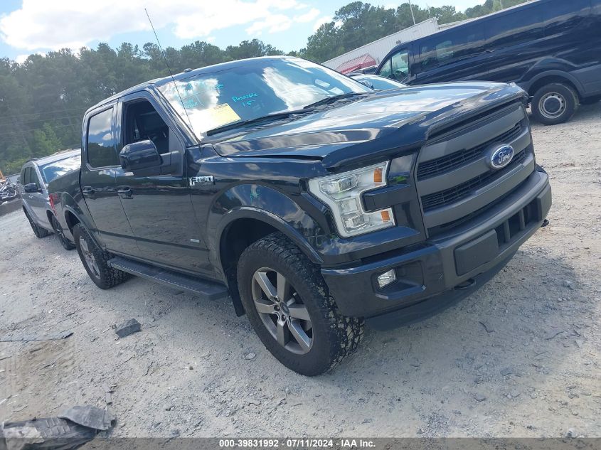 2015 FORD F-150 LARIAT